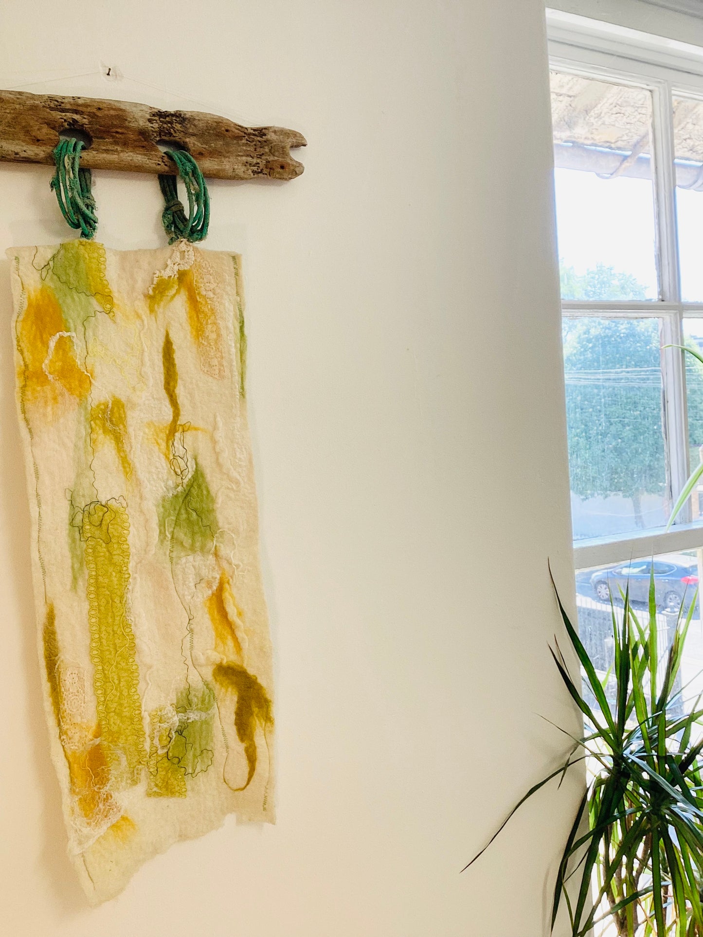 Felt wall hanging - Made with eco materials