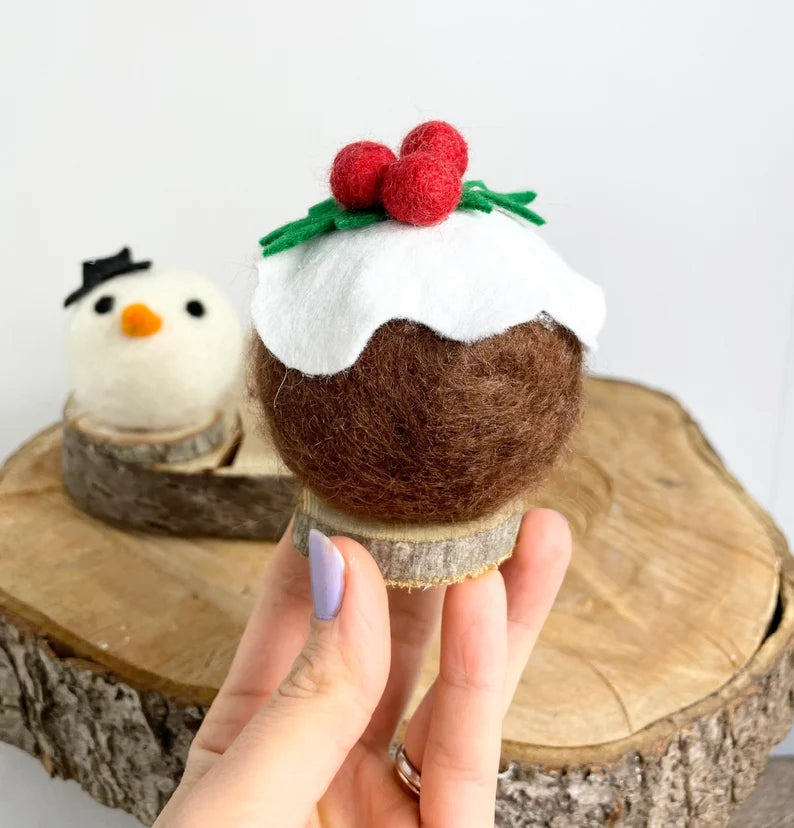 Christmas pudding bauble