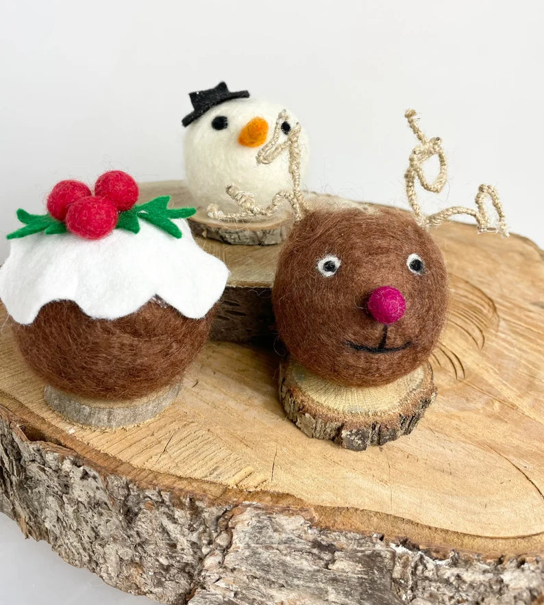 Christmas pudding bauble