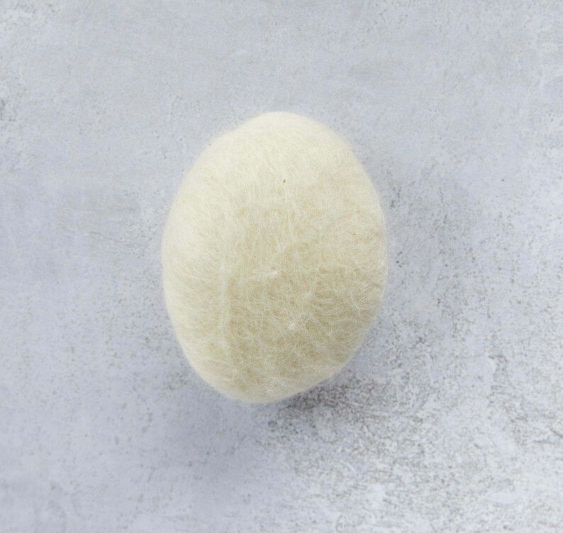 Felted pebble grey soaps