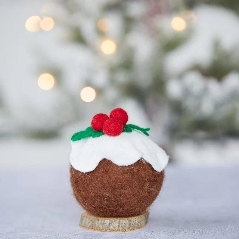 Christmas pudding bauble