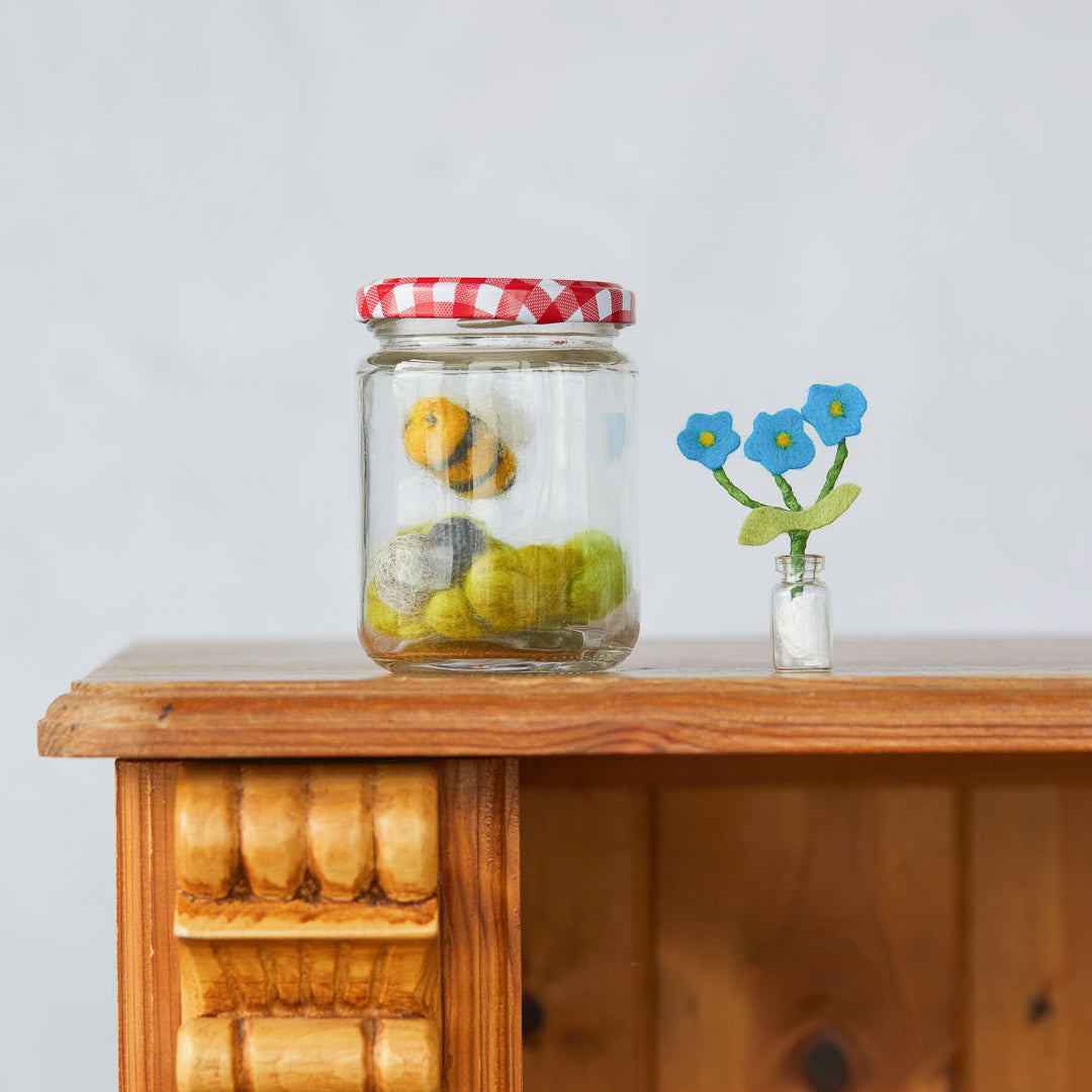 Bee in a jar